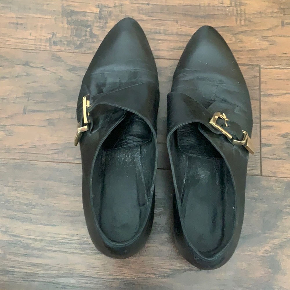 London TopShop buckle booties